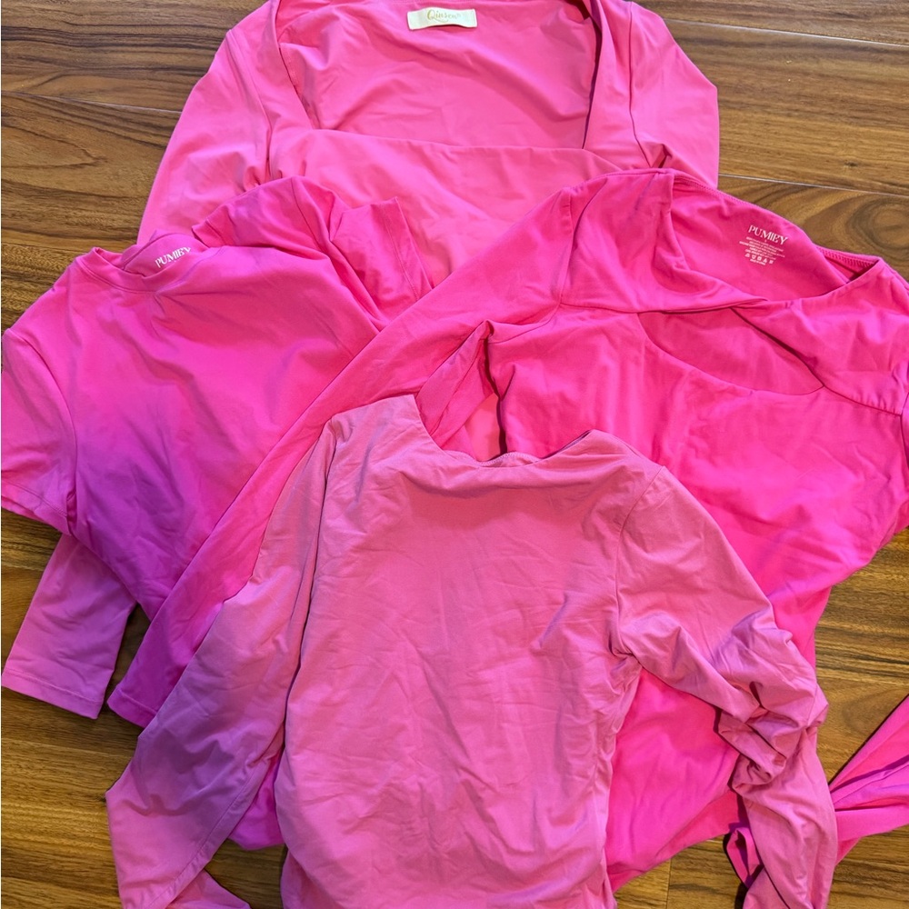 4 pink body suits amazon